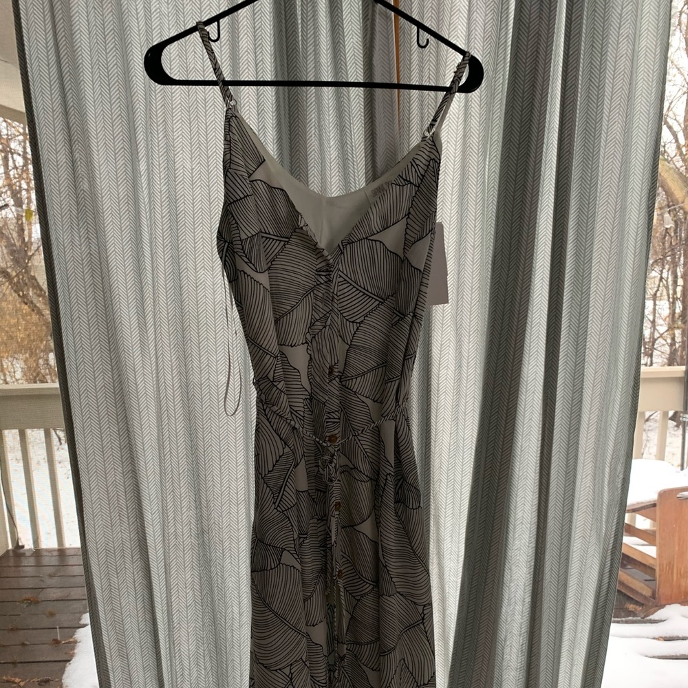 NWT button down dress